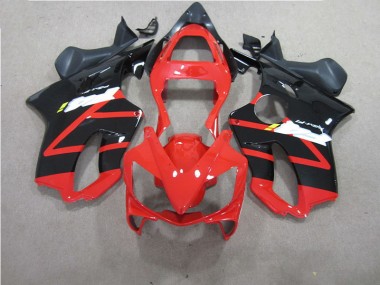 Abs 2001-2003 Red Black Honda CBR600 F4i Motorbike Fairing Kits