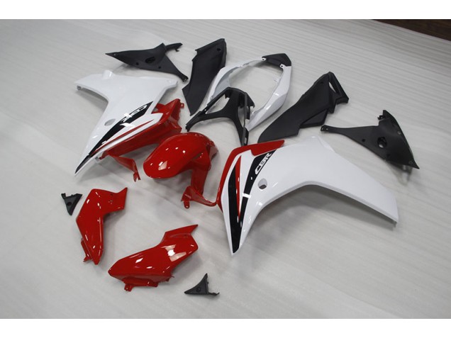 2011-2013 Red White Black Honda CBR600F Motorcycle Replacement Fairings