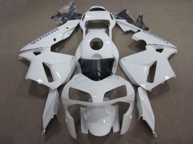 2003-2004 White Honda CBR600RR Motorcycle Fairings