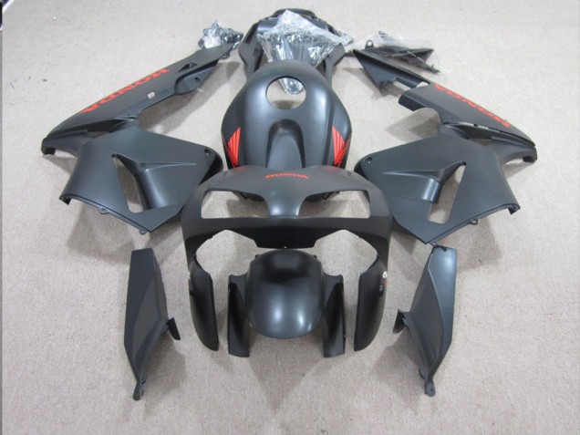 2003-2004 Black Red Honda CBR600RR Bike Fairing