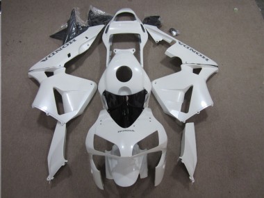 2003-2004 White Honda CBR600RR Bike Fairings