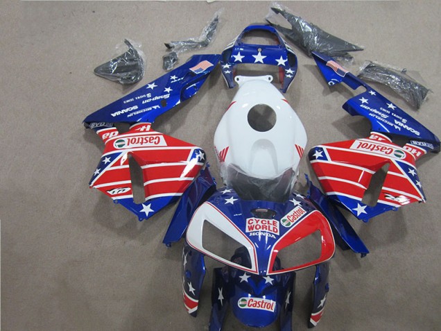 2005-2006 Cycle World Castrol Honda CBR600RR Motorcycle Bodywork