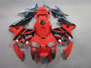 Abs 2005-2006 Red Black Honda CBR600RR Motorcycle Replacement Fairings