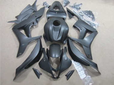 2007-2008 Black Honda CBR600RR Motorcycle Fairing Kit