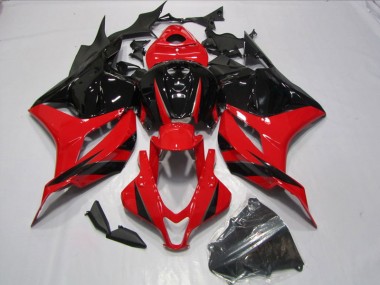 2009-2012 Red Black Honda CBR600RR Motorbike Fairings