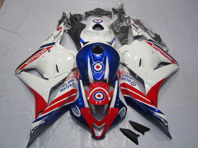 2009-2012 White Blue Red Honda CBR600RR Motorcycle Fairing Kits