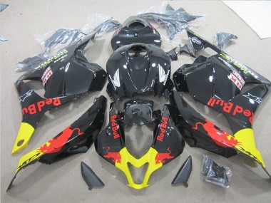 2009-2012 Black Yellow Red Bull Honda CBR600RR Motorbike Fairings