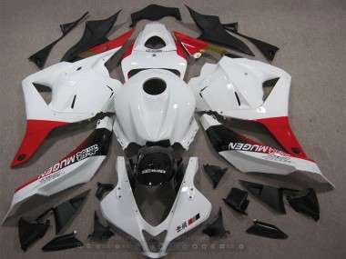 Abs 2009-2012 White Red Black Mugen Honda CBR600RR Bike Fairings