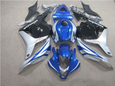 Abs 2009-2012 Blue Silver Black Honda CBR600RR Motorbike Fairing