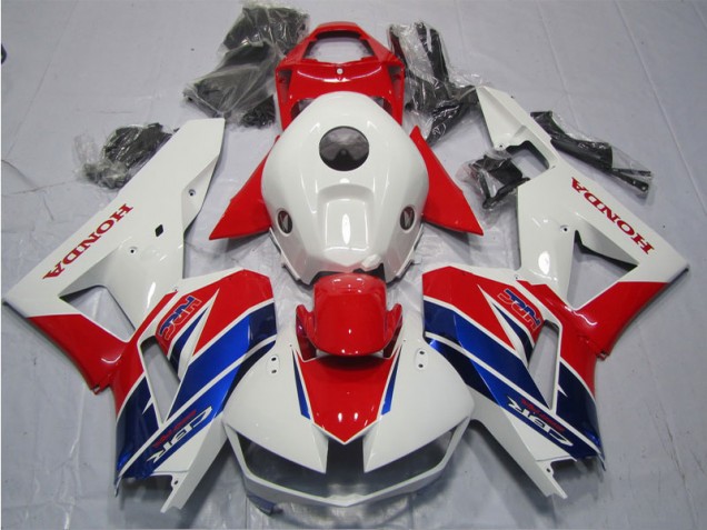 2013-2021 Red White Blue HRC Honda CBR600RR Motorcycle Fairing Kits