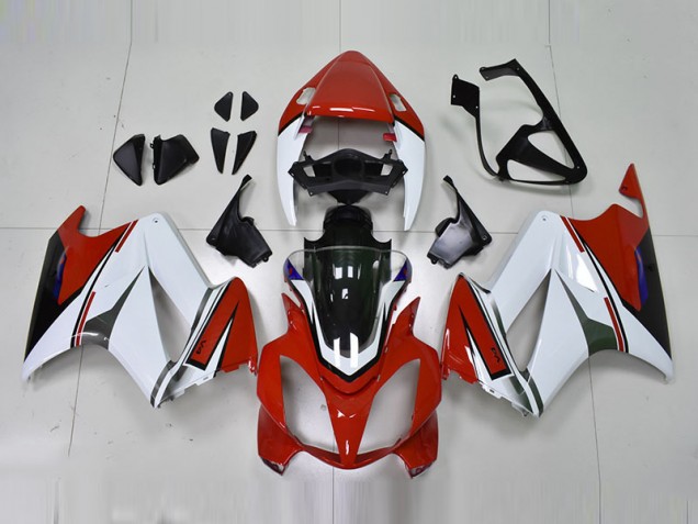 2002-2013 White Red Honda VFR800 Motorcycle Replacement Fairings