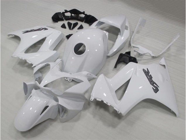 2002-2013 White Honda VFR800 Motorcycle Fairings & Bodywork