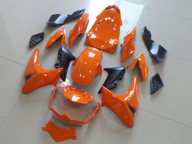 Abs 2007-2009 Orange Kawasaki Z1000 Motorcycle Fairings Kits