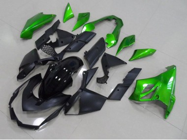 Abs 2007-2009 Black Green Kawasaki Z1000 Motorcycle Replacement Fairings