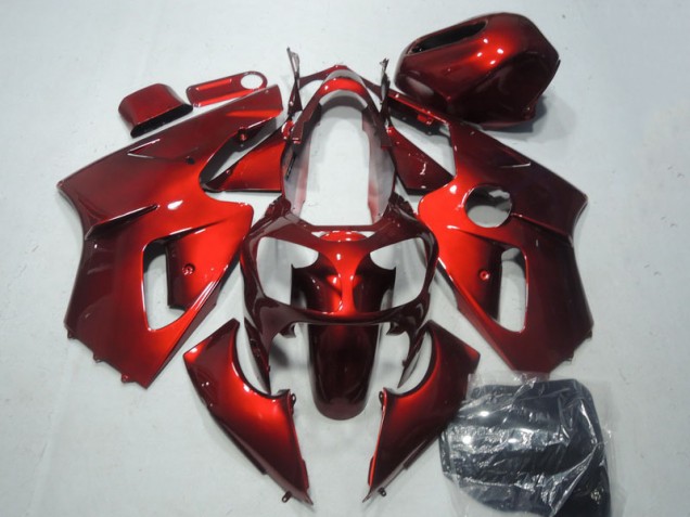 2002-2006 Red Kawasaki ZX12R Motorcycle Replacement Fairings