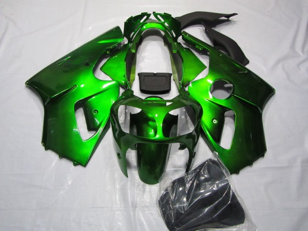 2002-2006 Green Kawasaki ZX12R Replacement Fairings