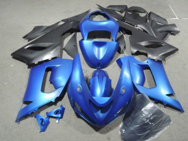 Abs 2005-2006 Blue Kawasaki ZX6R Motorbike Fairing Kits