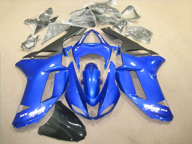 2007-2008 Blue Ninja 636 Kawasaki ZX6R Motorbike Fairing