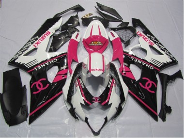 Abs 2005-2006 Pink Chanel Suzuki GSXR1000 Motorbike Fairing