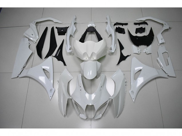 2017-2021 White Suzuki GSXR1000 Bike Fairing Kit