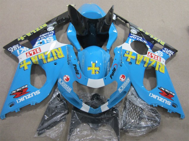 Abs 2000-2002 Blue Rizla Suzuki GSXR1000 Motorcycle Replacement Fairings