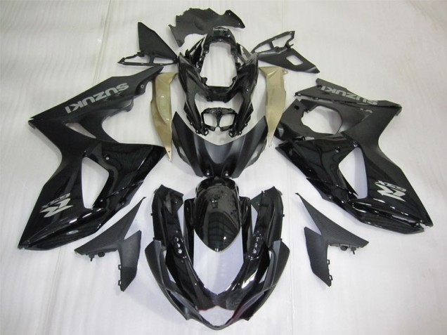 2009-2016 Black Suzuki GSXR1000 Bike Fairing Kit