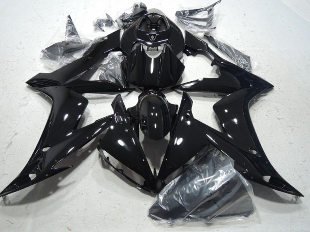 2004-2006 Black Yamaha YZF R1 Bike Fairings Kit