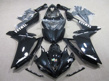 Abs 2007-2008 Black White Decal Yamaha YZF R1 Motorcycle Fairing Kits