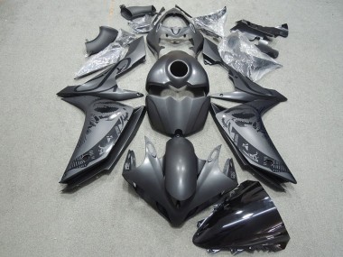 Abs 2007-2008 Black Yamaha YZF R1 Motorcycle Fairings Kits