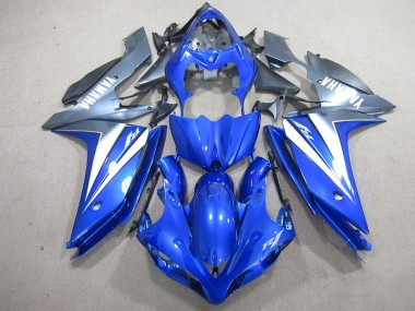 Abs 2007-2008 Blue Silver Yamaha YZF R1 Motorbike Fairings