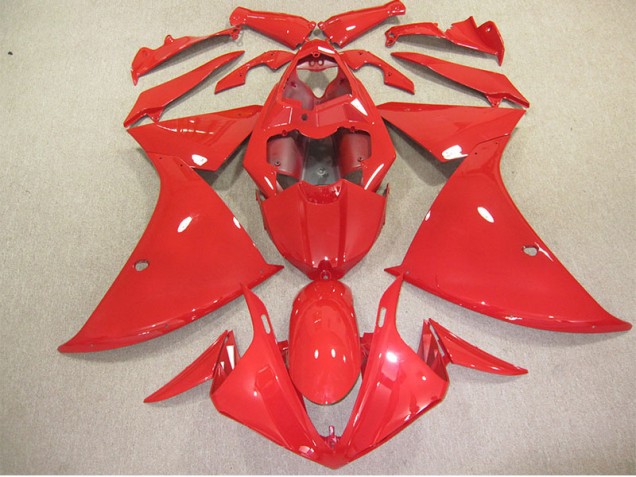 Abs 2009-2011 Red Yamaha YZF R1 Bike Fairing