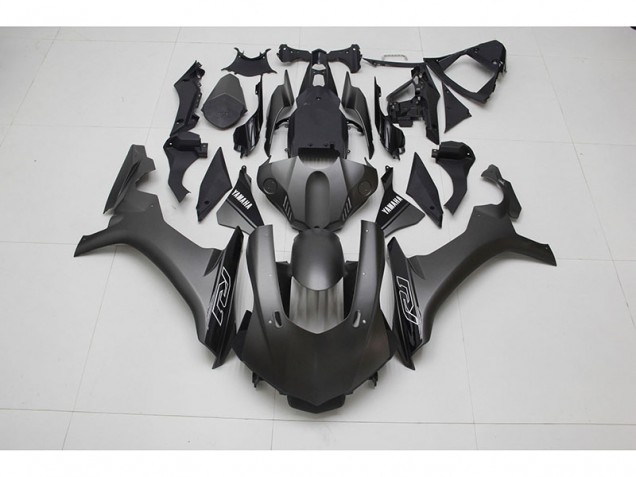 2015-2019 Black White Decal Yamaha YZF R1 Motorcycle Fairing Kit