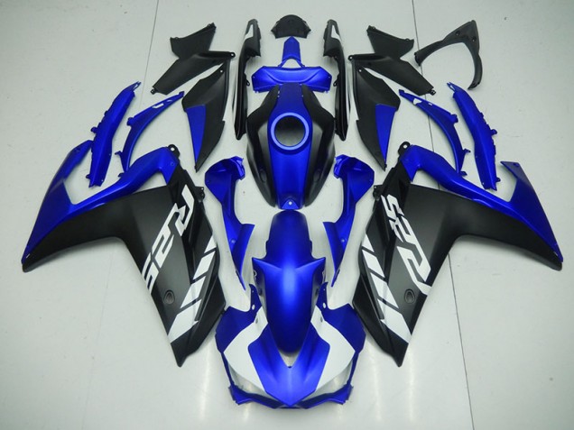 Abs 2015-2022 Black Blue Yamaha YZF R3 Bike Fairing