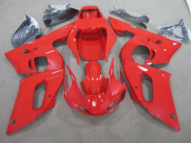 Abs 1998-2002 Red Yamaha YZF R6 Motorcycle Fairing Kits